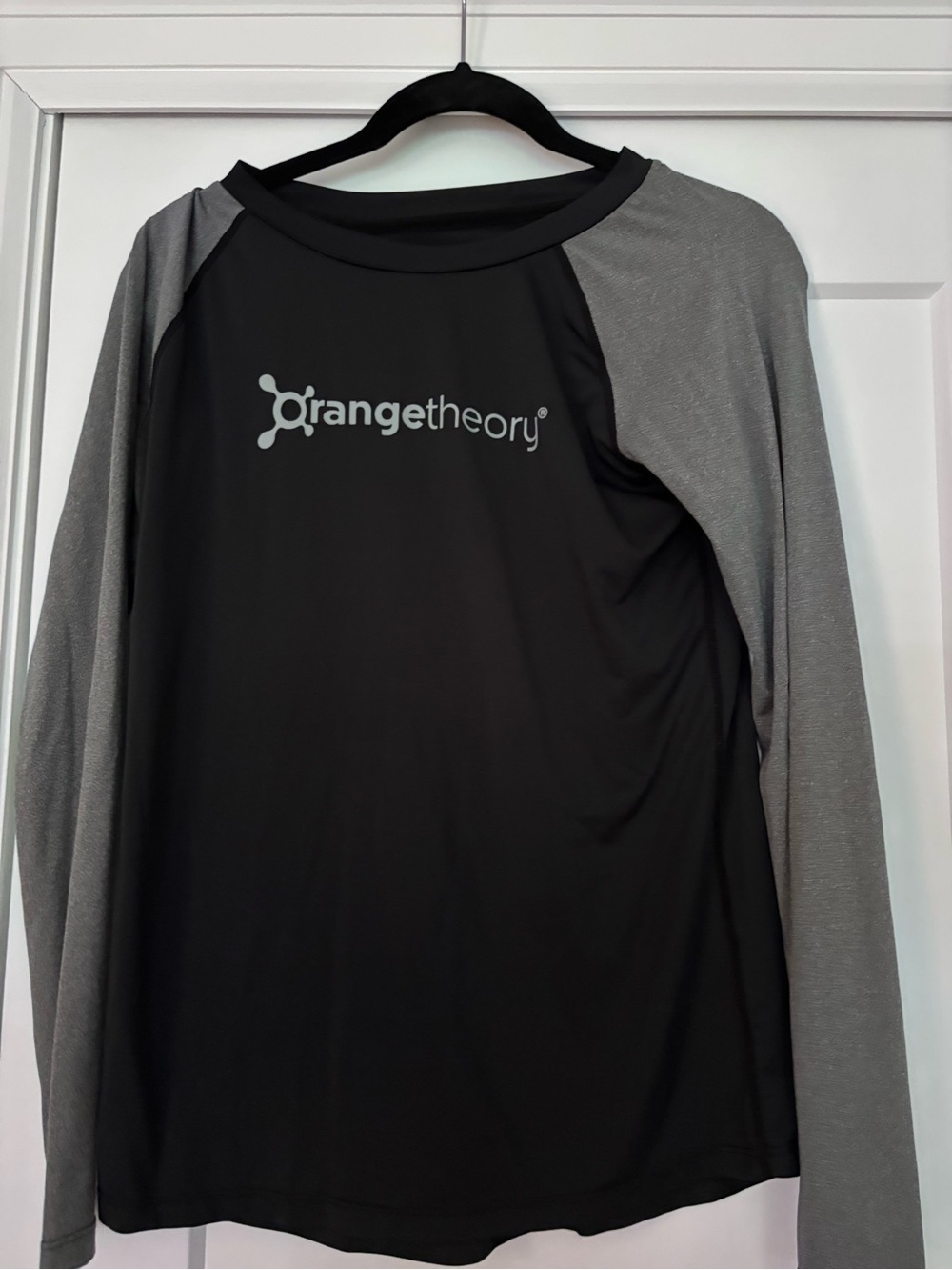 Orangetheory Black Long-Sleeve Performance Tee